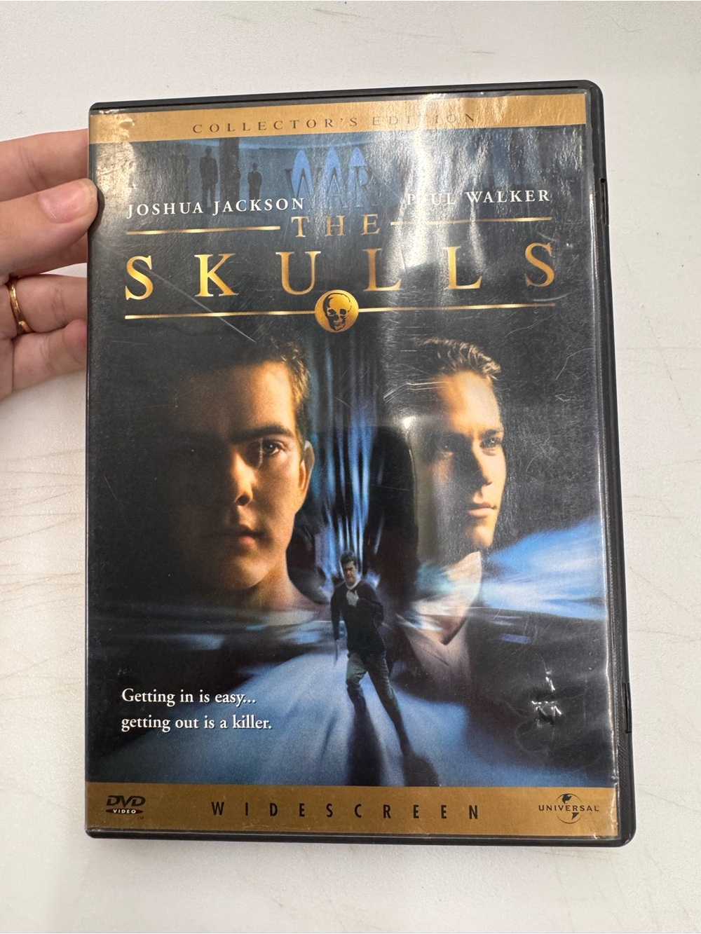 The Skulls (DVD, 2000) Joshua Jackson Paul Walker Collector’s Edition Tested